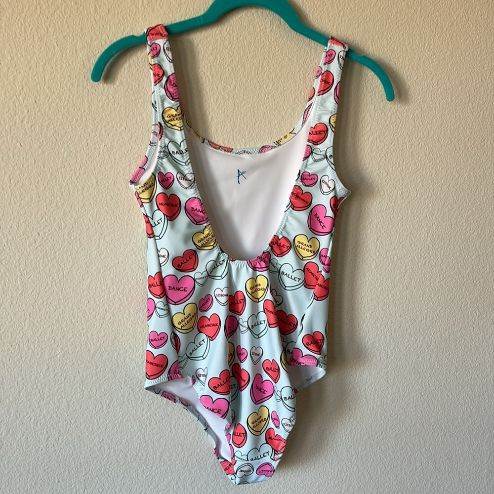 Aurora Skirts Valentine Love Leotard M like Yumiko Luckyleo - Picture 4 of 5